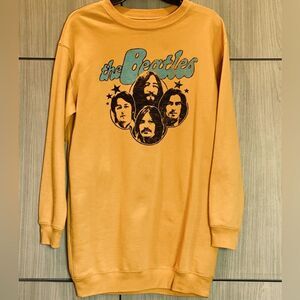 The Beatles Sweatshirt Dress Size Small